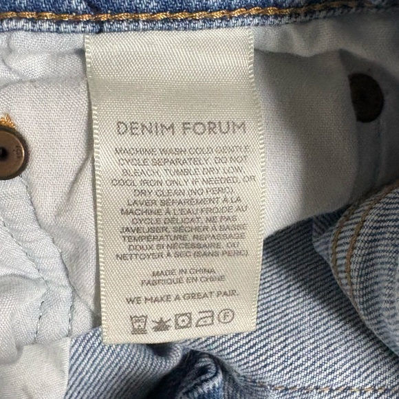 Aritzia - Denim Forum The Yoko High Rise Slim Jeans - Picture 8 of 9